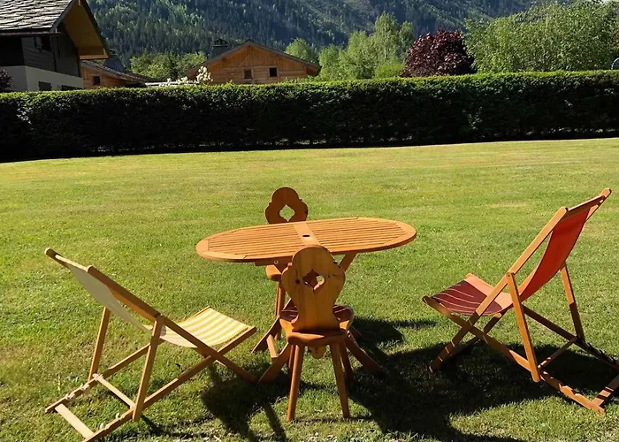 3 Pieces Avec Terrasse, Parking, 6 Couchages - - Fr-1-517-38 * Chamonix